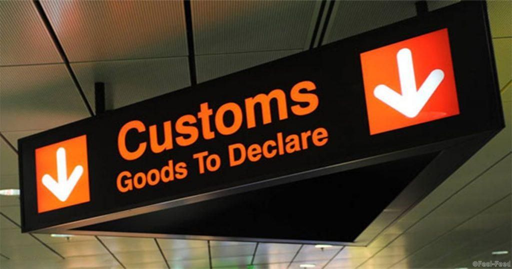 customs signs